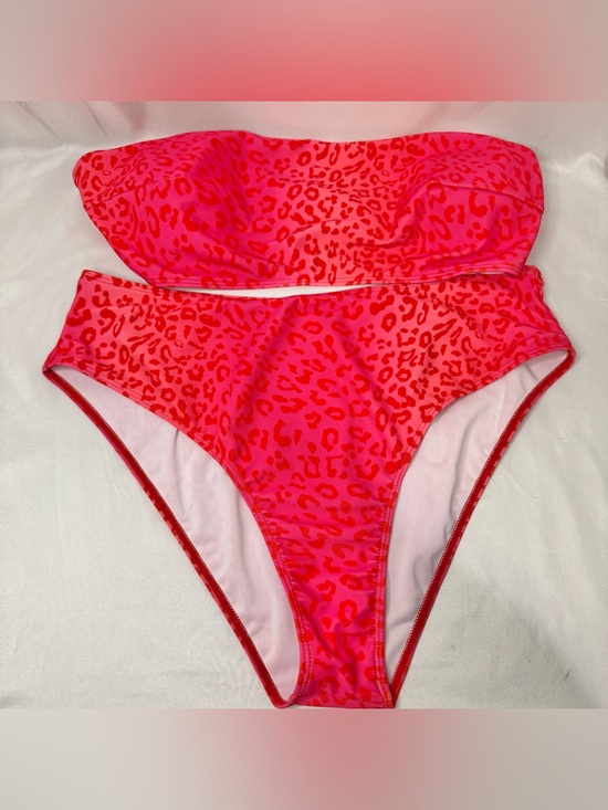 Other - Women’s Pink Leopard Print two-Piece Swimsuit